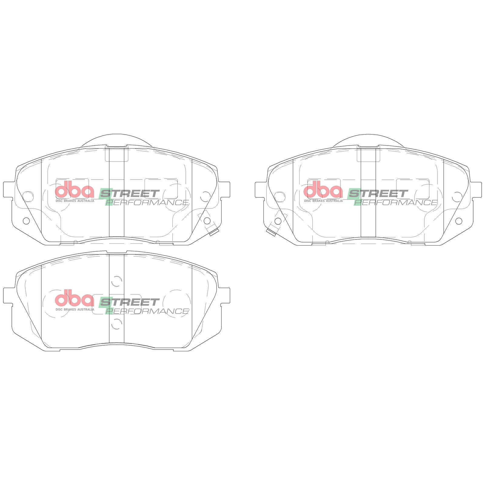 DBA DB2174SP High Performance Brake Pad Set