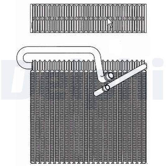 DELPHI TSP0525148 Air Conditioning Evaporator