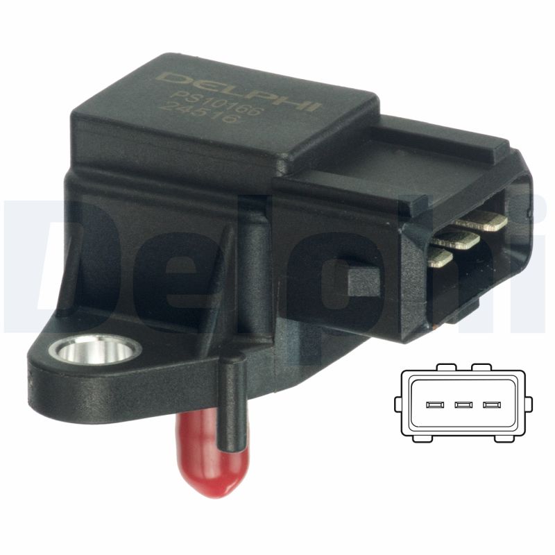 DELPHI PS10166 Altitude Adaption Air Pressure Sensor