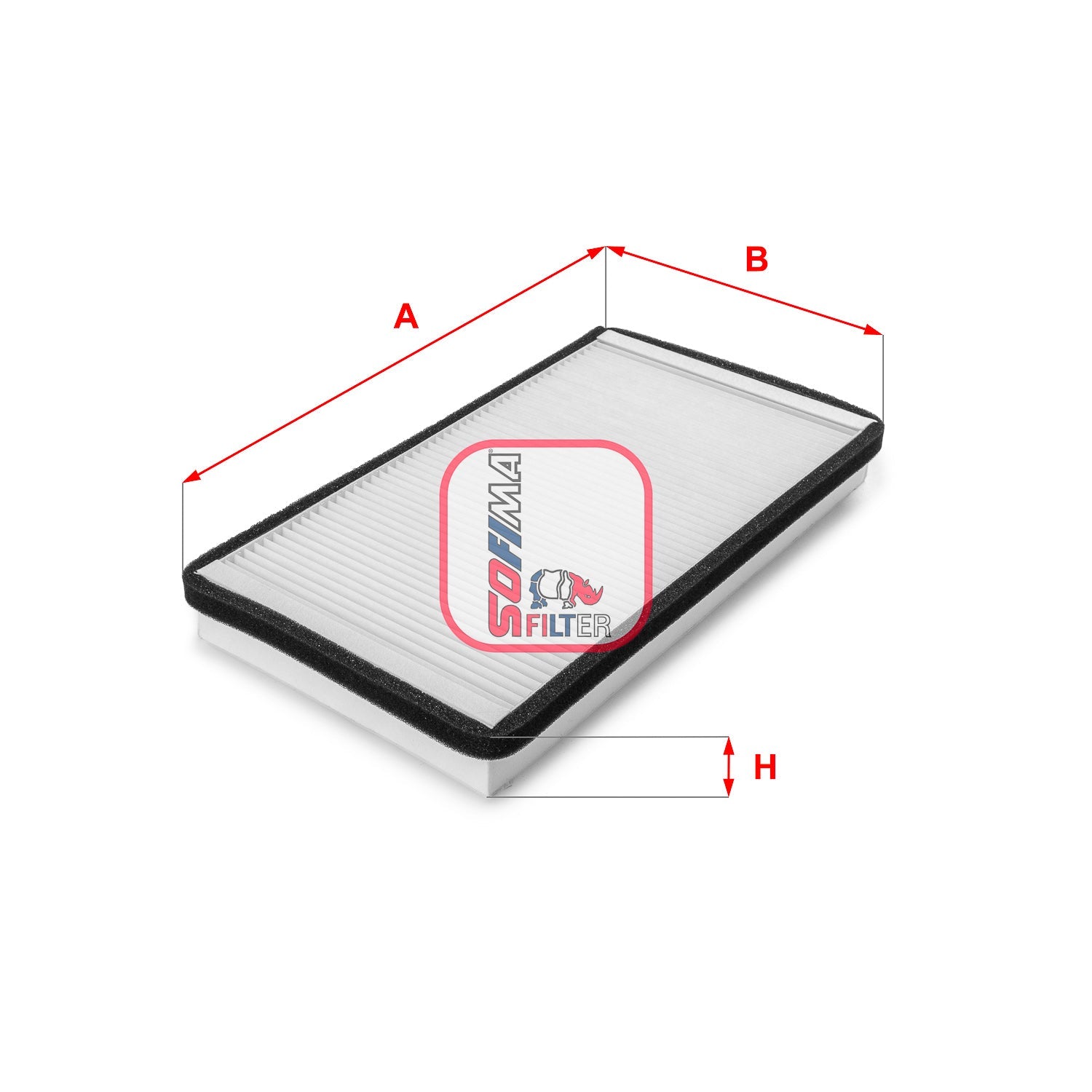 SOFIMA S3028C Cabin Air Filter