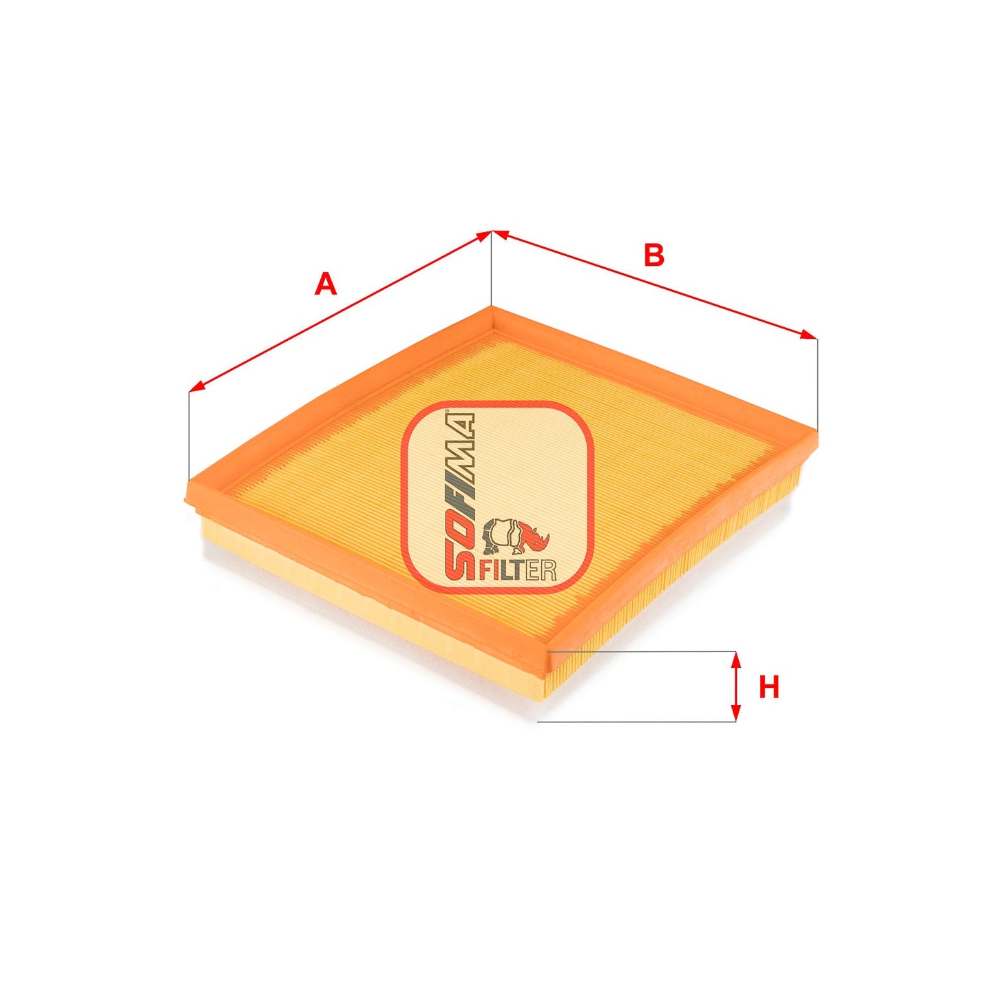 SOFIMA S3648A Air Filter