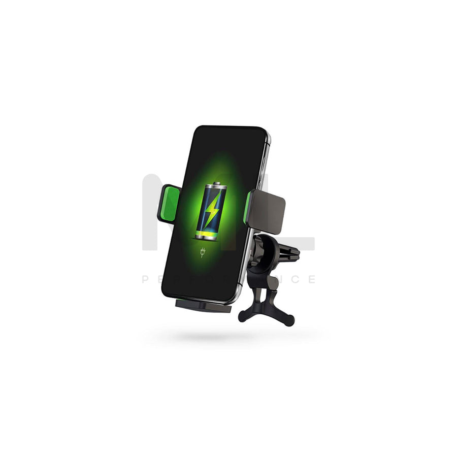 XBLITZ Smart SMART Car phone holder 82 mm, with ball joint, with charger, with USB plug (type C), universal