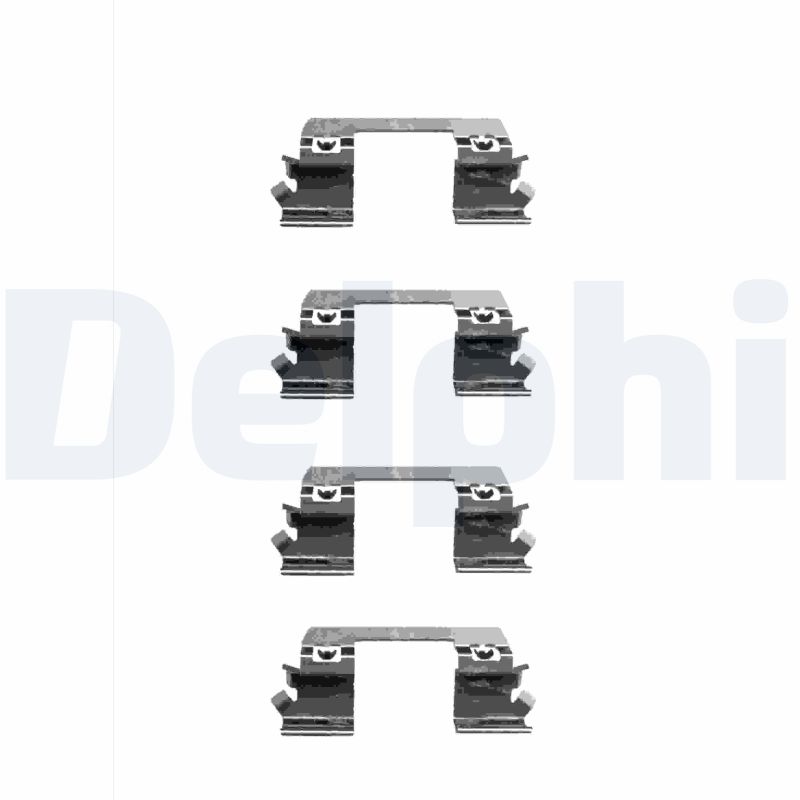 DELPHI LX0336 Disc Brake Pad Accessory Kit