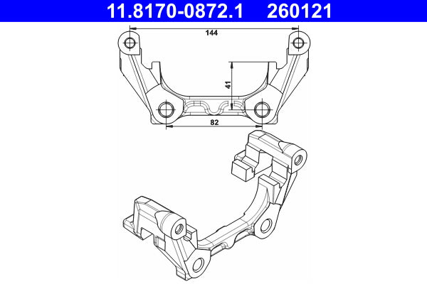 SORL 35230050010 Brake Force Regulator