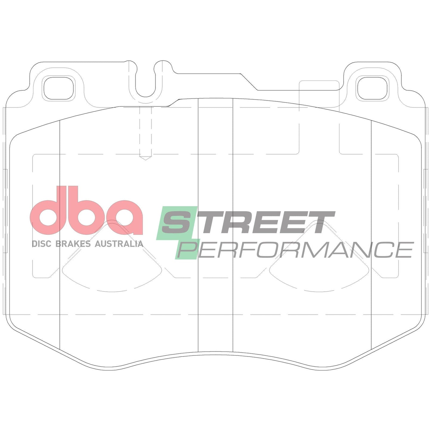 DBA DB15182SP High Performance Brake Pad Set