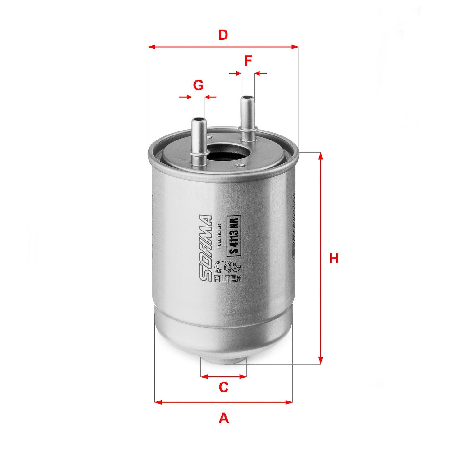 SOFIMA S4113NR Fuel Filter