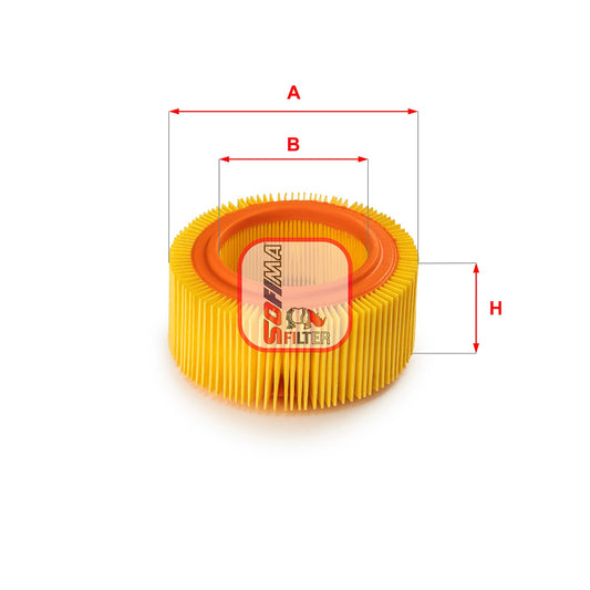SOFIMA S0880A Air Filter