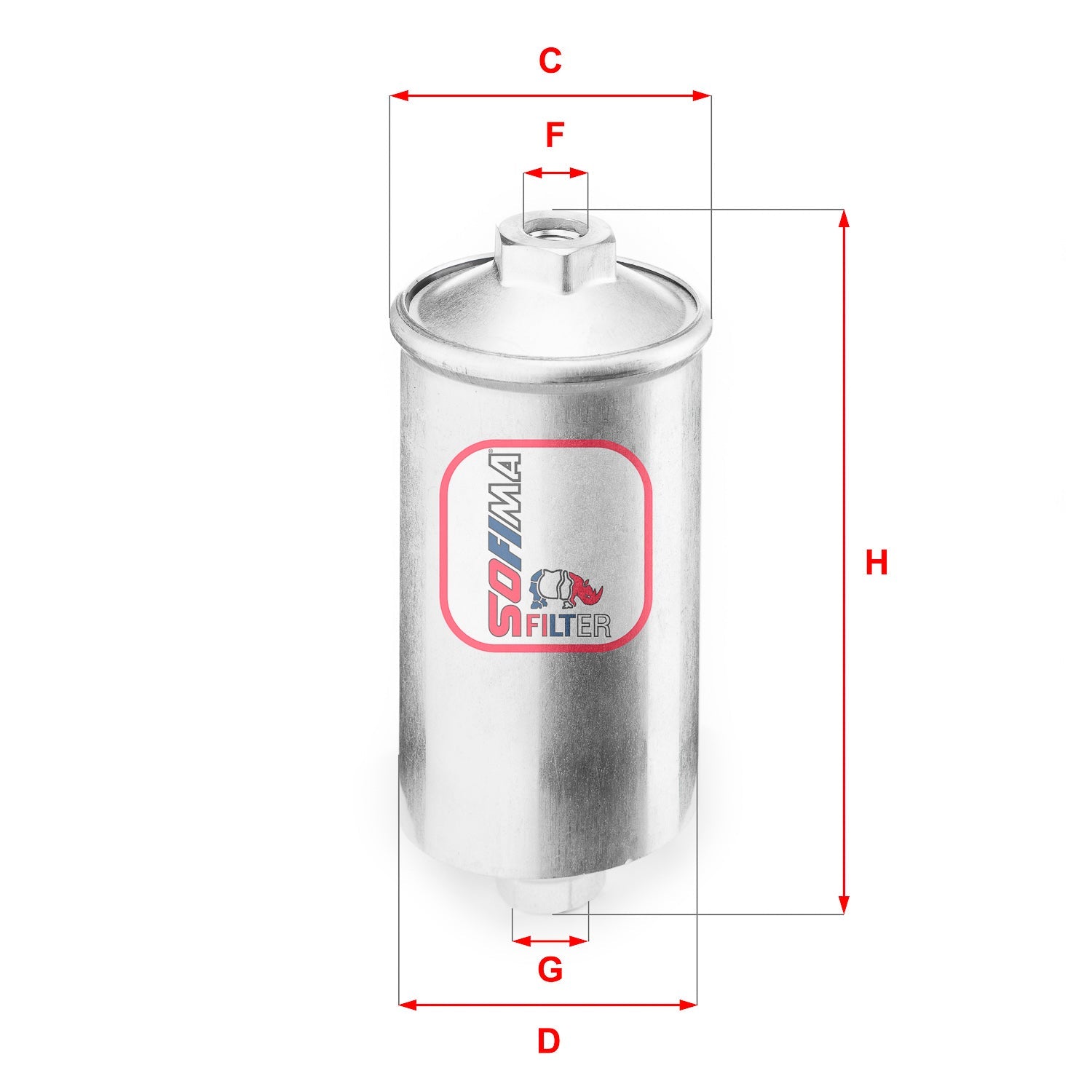 SOFIMA S1504B Fuel Filter
