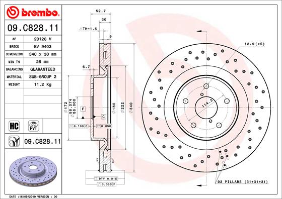 HERTH+BUSS JAKOPARTS J3282111 Disc Brake Caliper Repair Kit