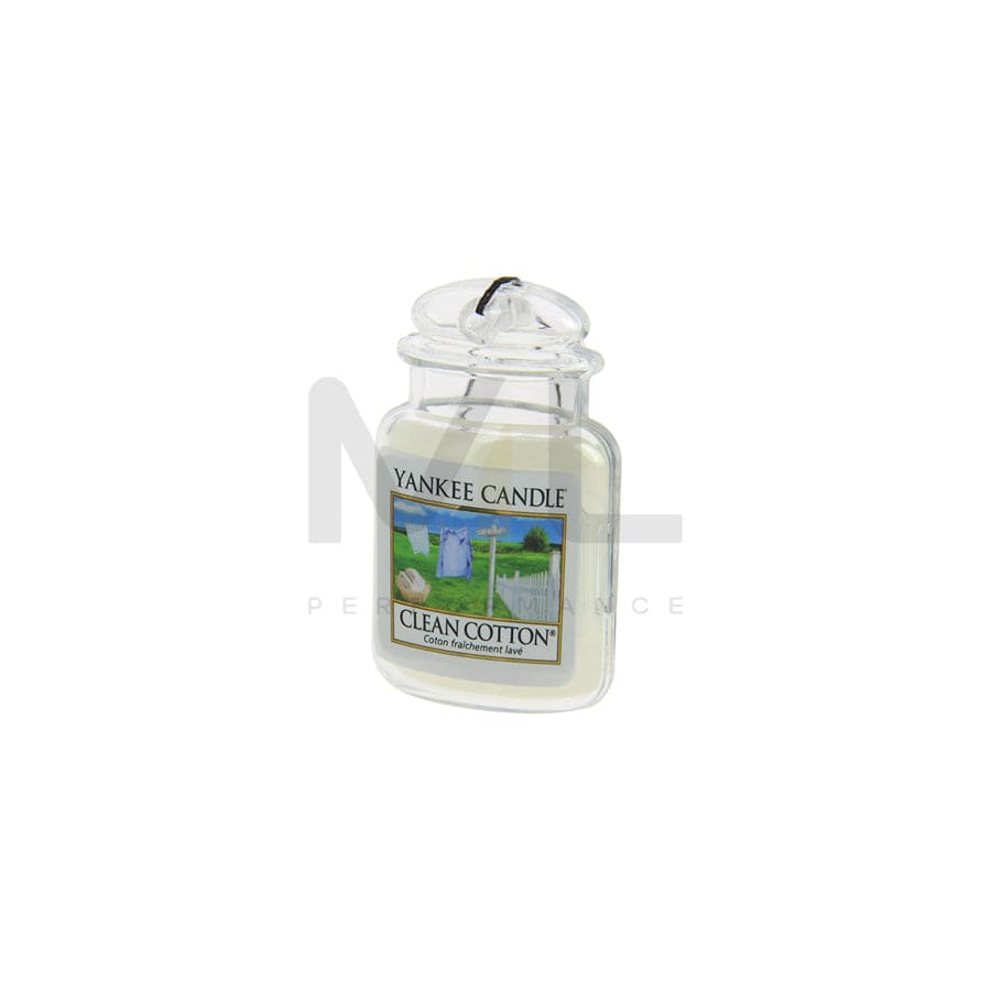 YANKEE CANDLE Clean cotton, Ultimate 195005 Car air freshener Blister Pack, Bottle
