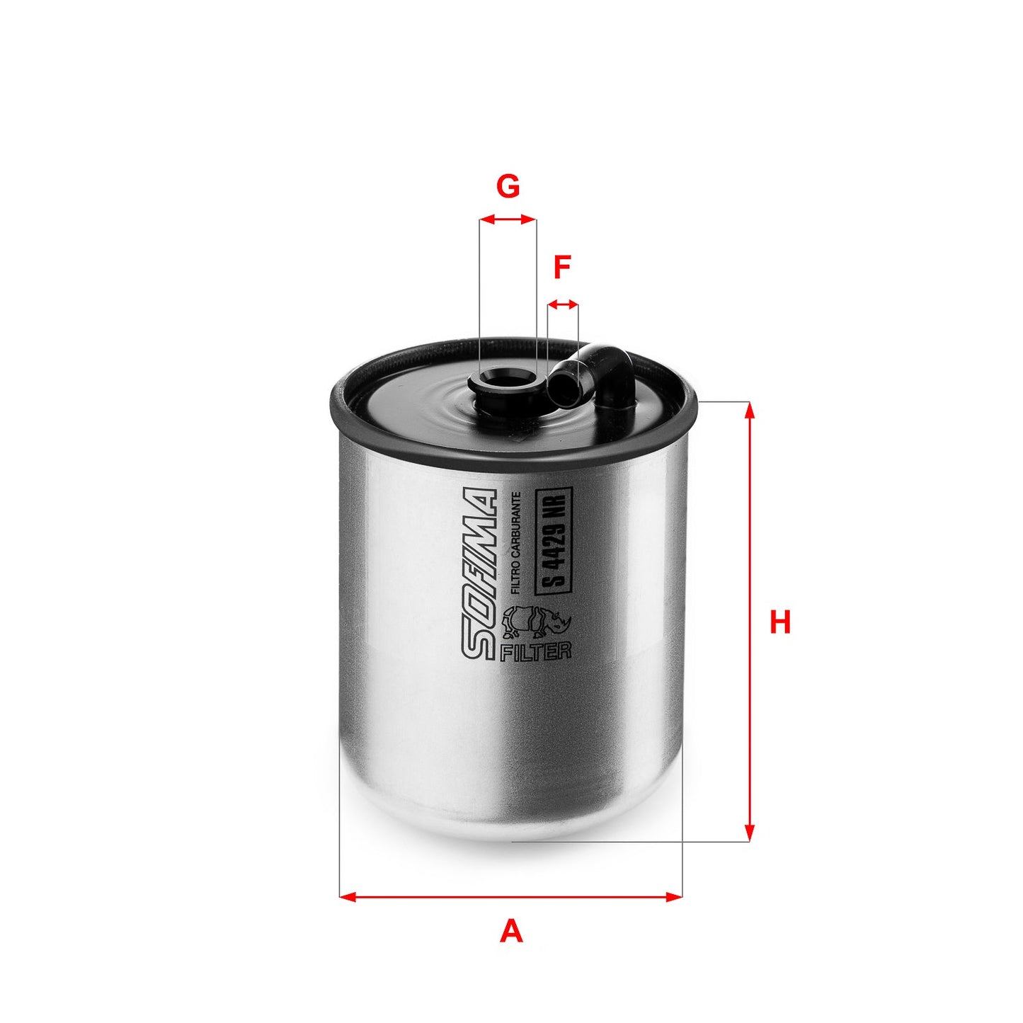 SOFIMA S4429NR Fuel Filter
