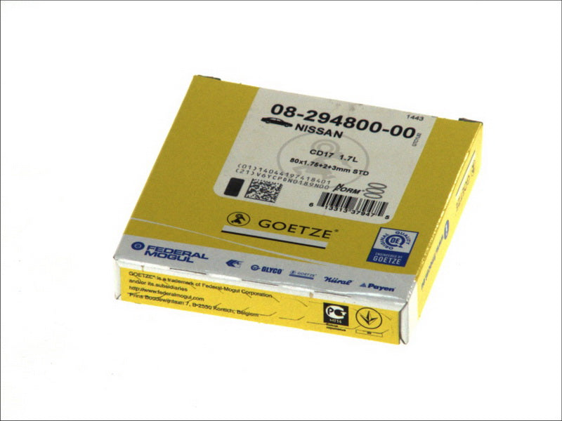 GOETZE 08-294800-00 Piston Ring Kit