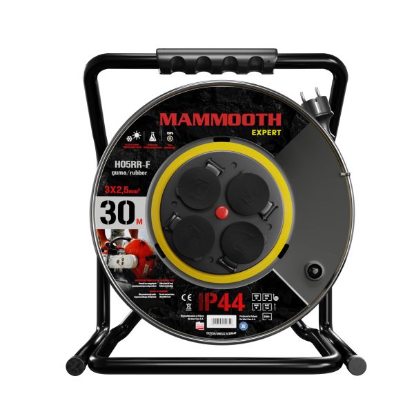 MAMMOOTH EXTDE5RR3X2530M4F Power Extension Cord