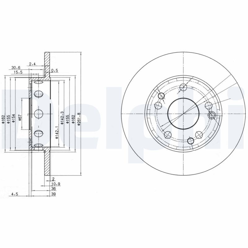 KNORR BZ3332 Pretensioning Cylinder