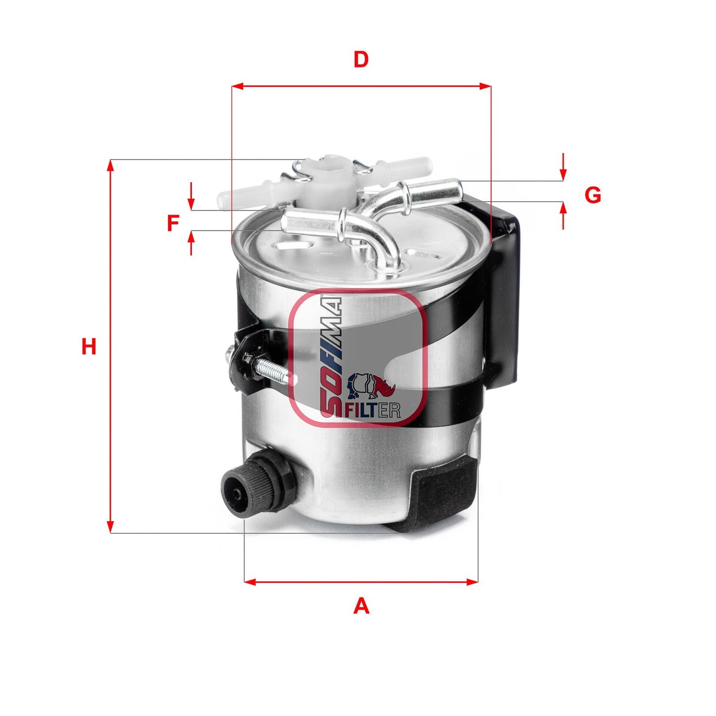 SOFIMA S5418GC Fuel Filter