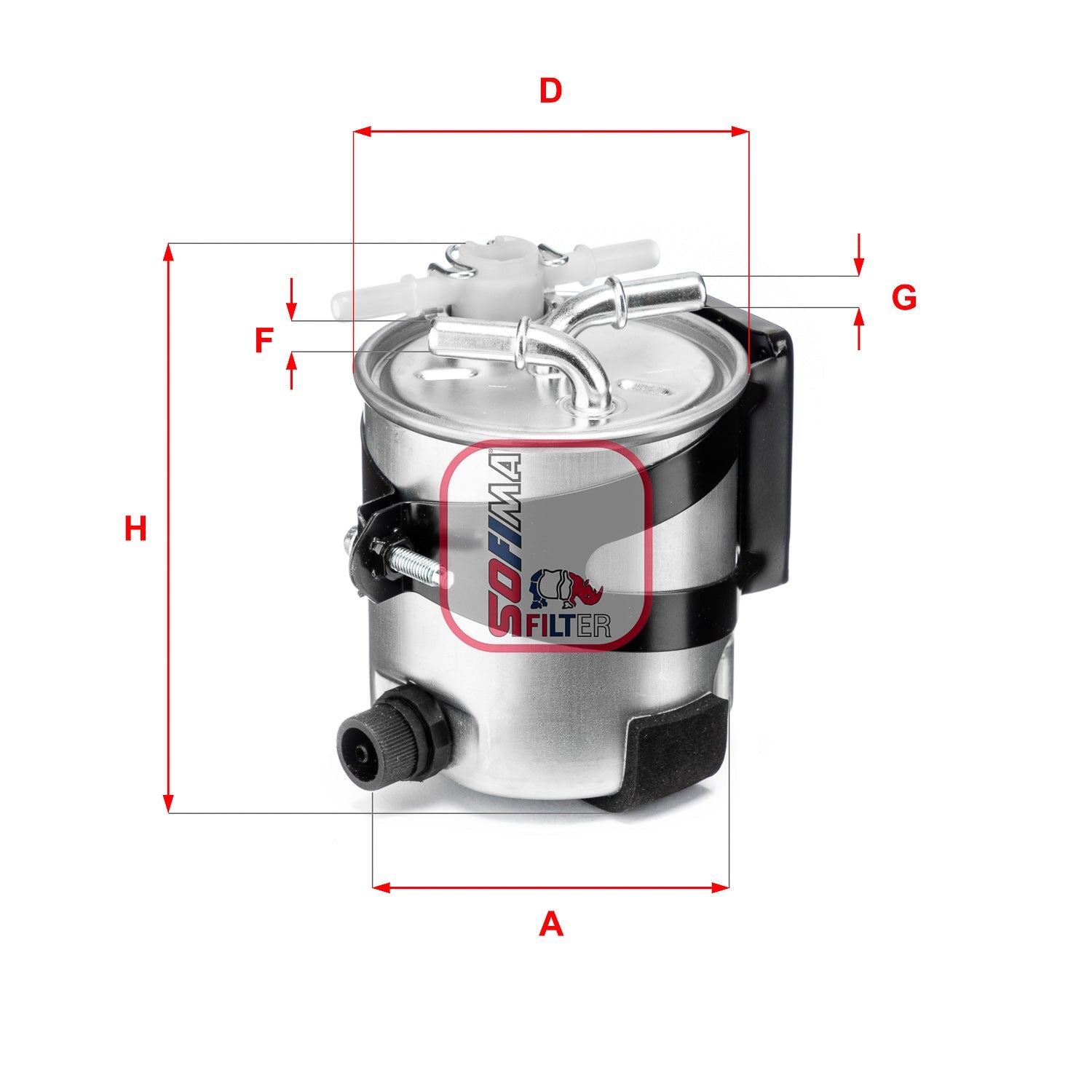 SOFIMA S5418GC Fuel Filter