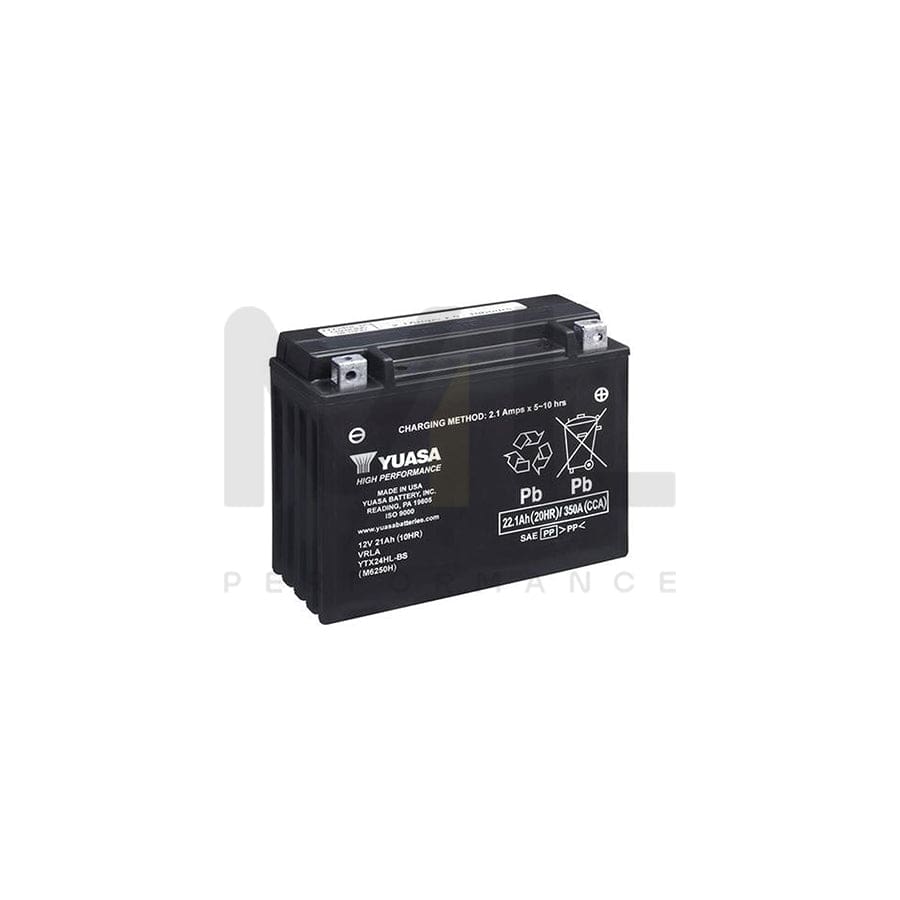 Yuasa YTX24HL-BS 12V High Performance Maintenance Free Motorbike & Motorcycle Battery