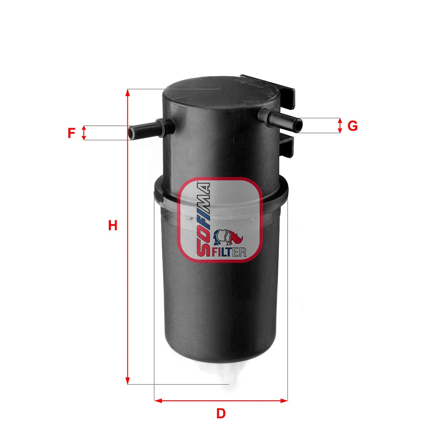 SOFIMA S4145NR Fuel Filter