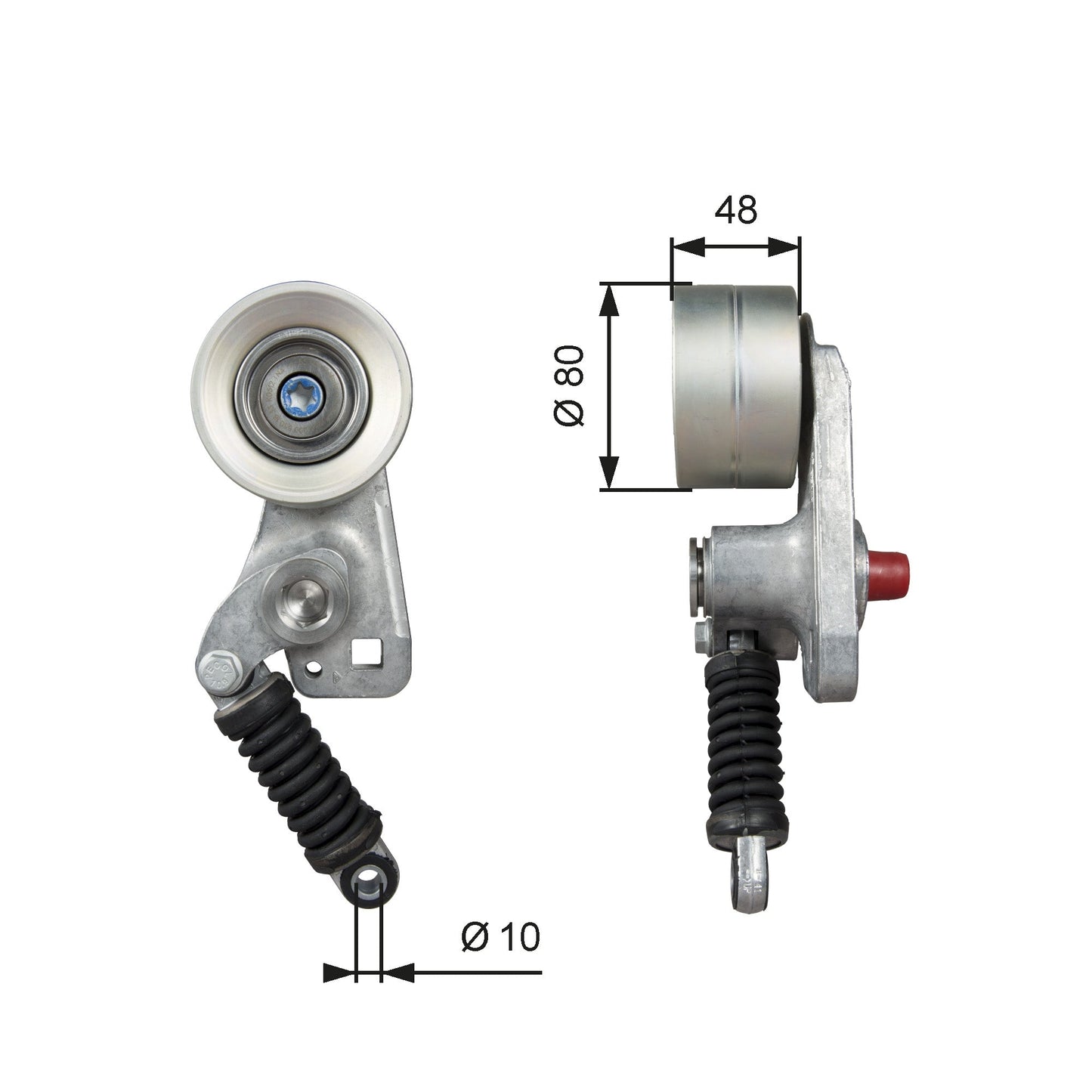 GATES GATT38705 V-Ribbed Belt Tensioner Lever