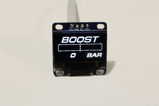Zada Tech OLED 1.3" Digital Single boost gauge (Bar) // incl. sensor