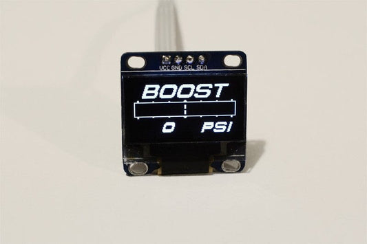 Zada Tech OLED 1.3" Digital Single boost gauge (Psi) // incl. sensor