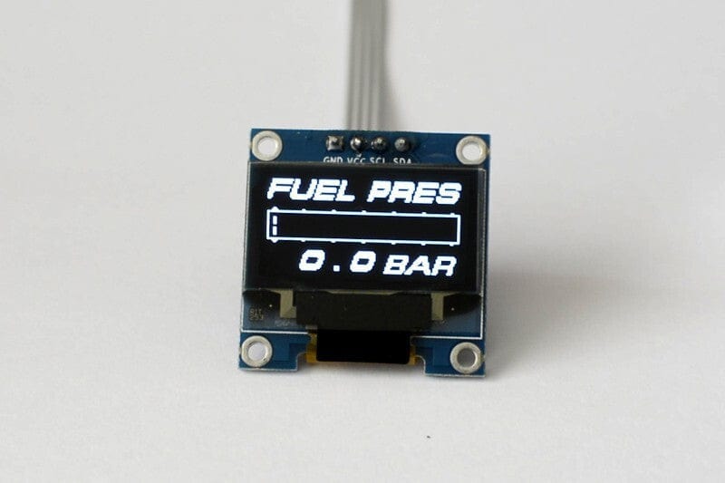 Zada Tech OLED 1.3" Digital Single fuel pressure gauge (Psi) // incl. sensor