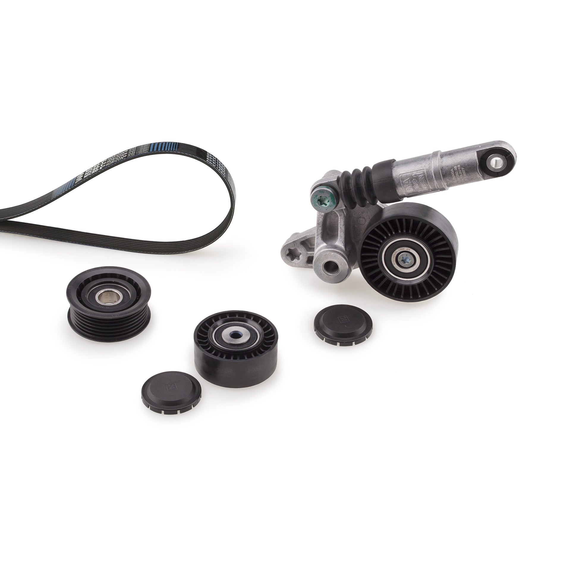 GATES GATK036PK2460 V-Ribbed Belt Set