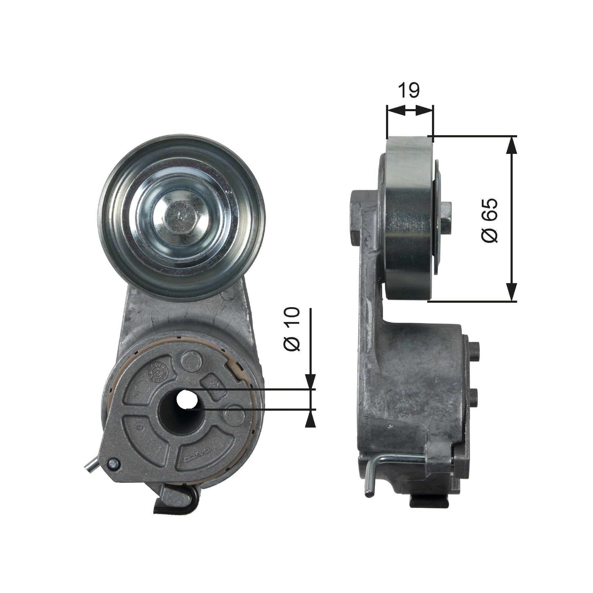 GATES GATT38674 V-Ribbed Belt Tensioner Lever