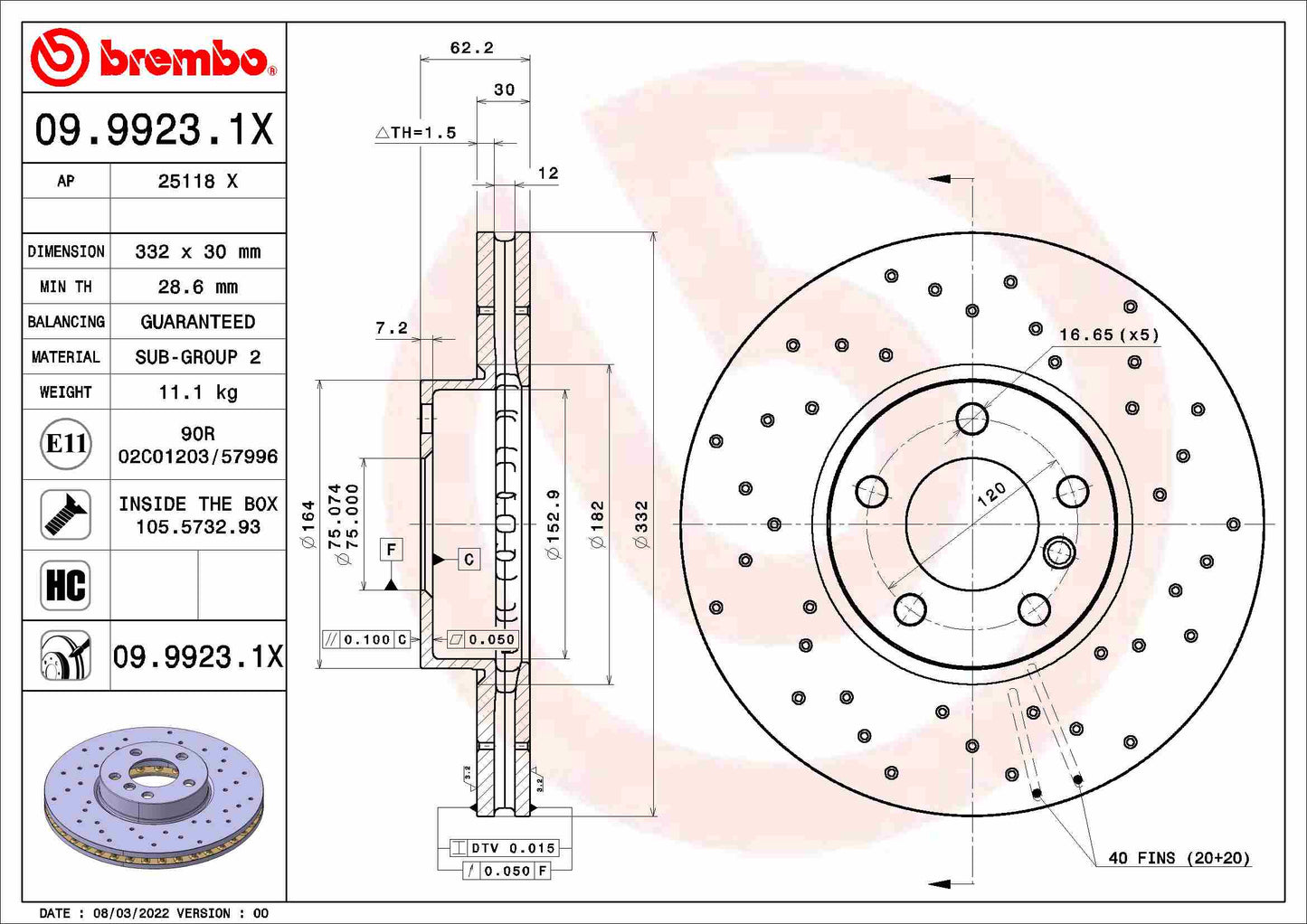 WABCO 6403229262 Disc Brake Caliper Repair Kit