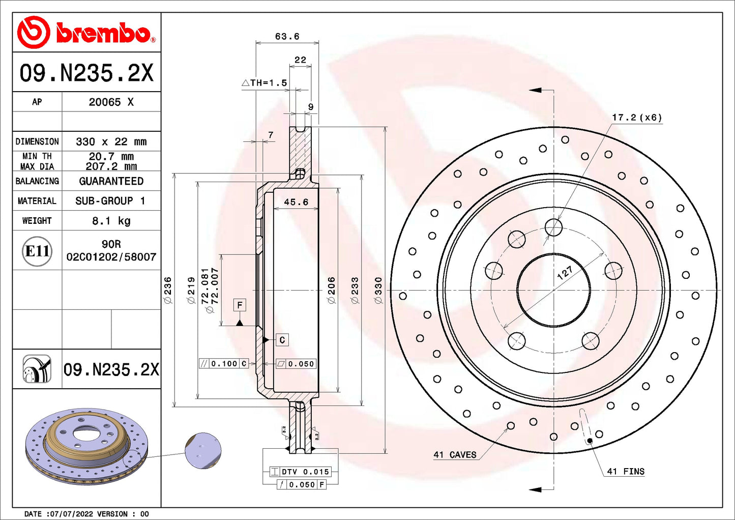 WABCO 6403229322 Disc Brake Caliper Repair Kit