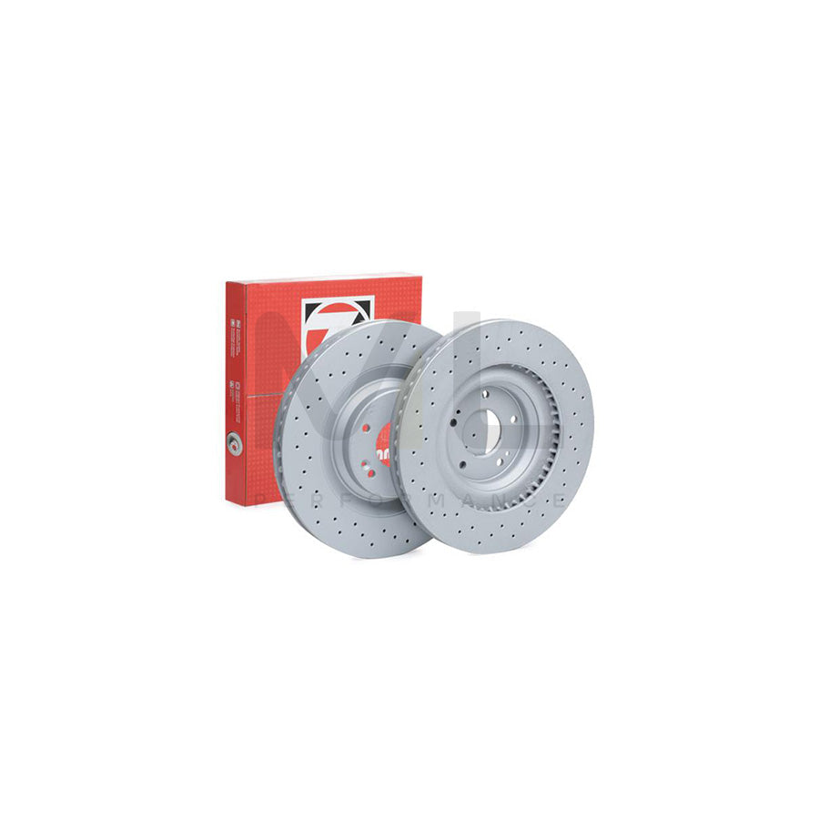 ZIMMERMANN 285.3537.52 Brake Disc for HYUNDAI i30 Internally Vented, Perforated, Coated  - 1 piece