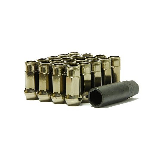 MUTEKI 32906T LUG NUTS KIT SR48 12X1.50 C TITANIUM (OPEN END)