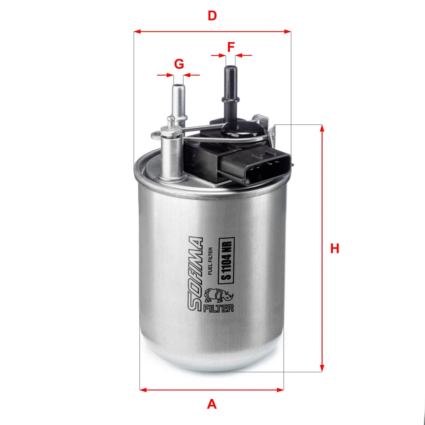 SOFIMA S1104NR Fuel Filter