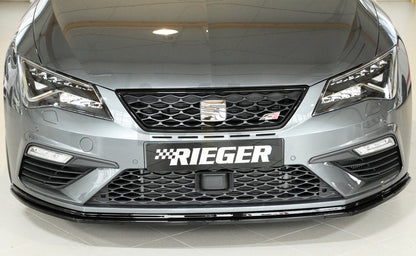 Rieger Seat Leon KL Left & Right Side Skirts - Glossy Black – ML Performance