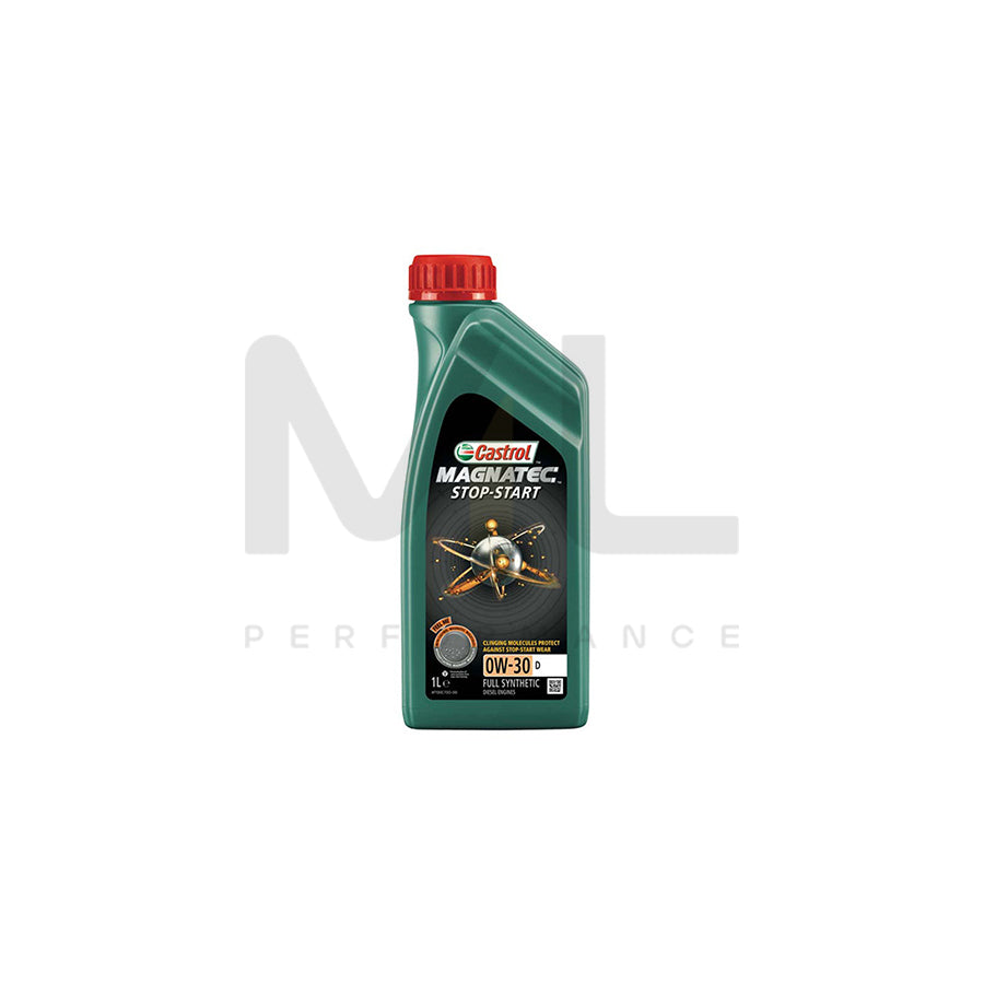 Castrol Magnatec Stop Start D Engine Oil - 0W-30 - 1Ltr Engine Oil ML Performance UK ML Car Parts