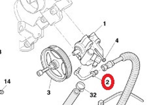 Aston Martin 24-121497-AA DB7 Vantage PAS Outlet Adaptor | ML Performance US Car Parts