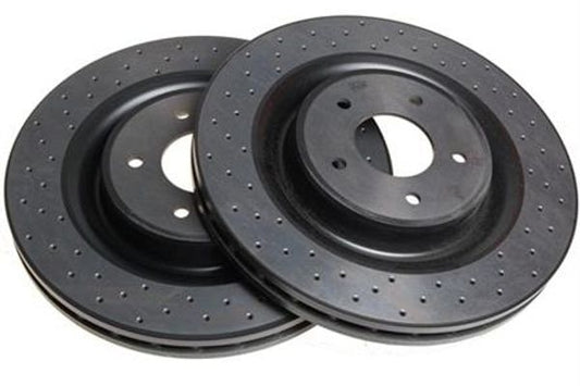 Aston Martin 28-123818-AA X2 DB7 Vantage Front Brake Discs (Pair) | ML Performance US Car Parts