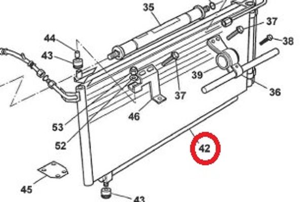 Aston Martin 89-82075 Condenser | ML Performance US Car Parts