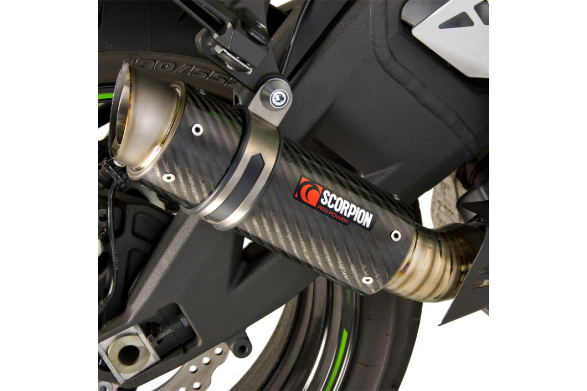 Scorpion KA1002CEM Kawasaki Ninja ZX-10R Rp1-Gp Slip-On - Carbon Fibre Sleeve | ML Performance US US