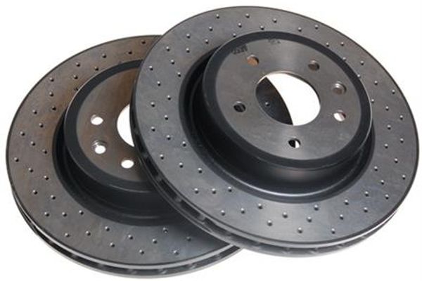 Aston Martin 28-122199-AB X2 DB7 Vantage Rear Brake Discs (Pair) | ML Performance US Car Parts