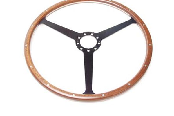 Aston Martin 020-025-0007 Wood Rim Steering Wheel | ML Performance US Car Parts