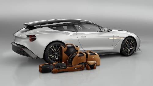 Aston Martin 707559 Vanquish Zagato Shooting Brake 5 Piece Luggage Set | ML Performance US Car Parts