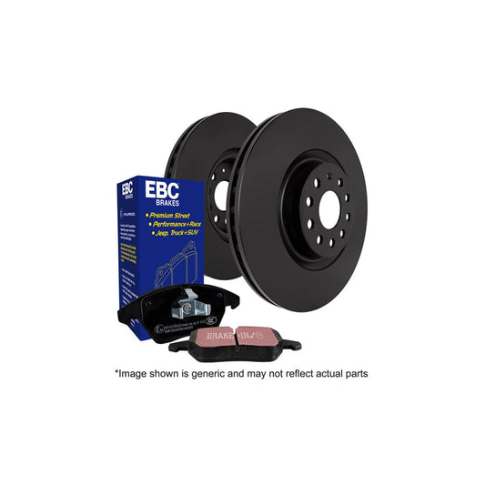 EBC PDKF2322 Toyota Hi-Ace (Power Van) Ultimax Front Brake Pad & Plain Disc Kit 1 | ML Performance US Car Parts