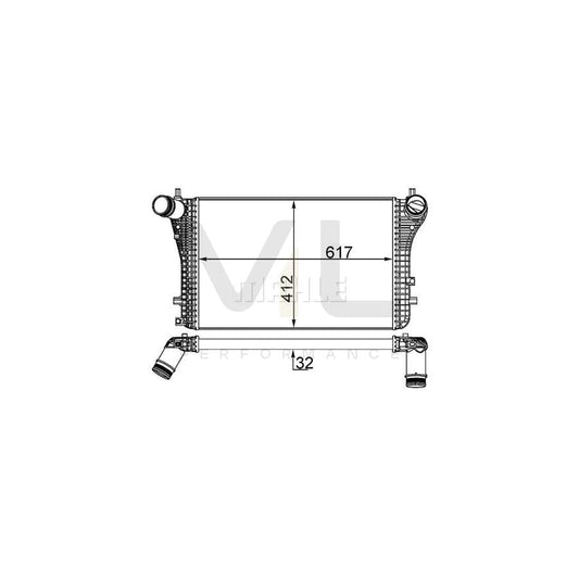 MAHLE ORIGINAL CI 207 000S Intercooler | ML Performance Car Parts