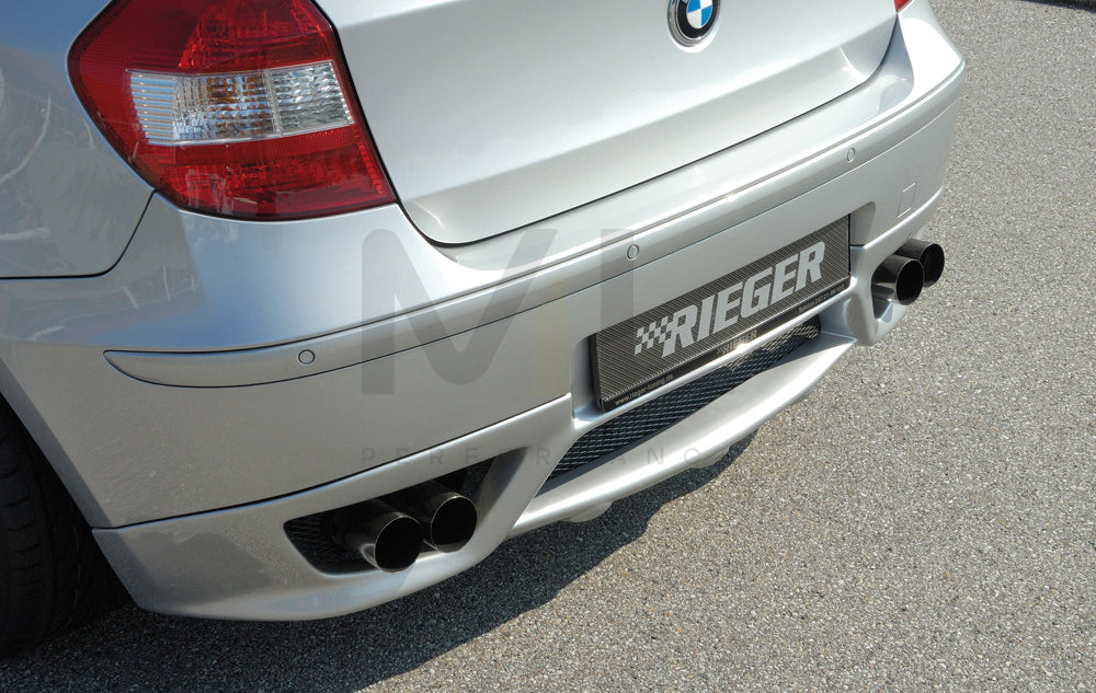 Rieger 00035019 BMW 1 Series E87 Rear Diffuser 5 | ML Performance UK Car Parts