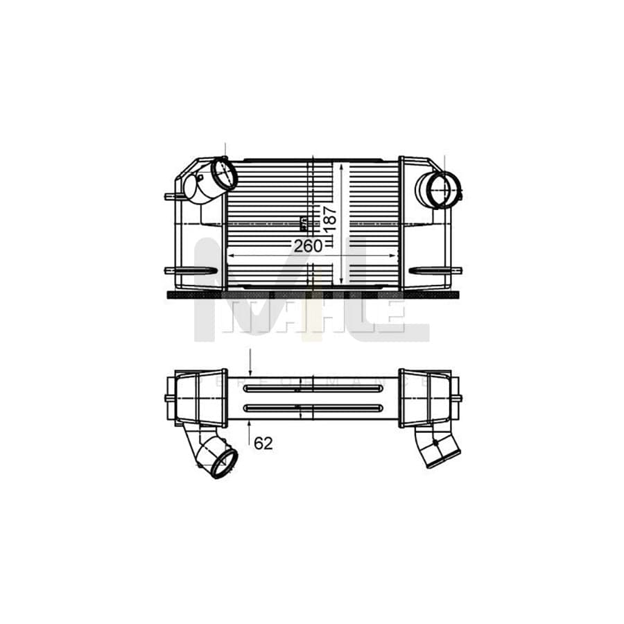 MAHLE ORIGINAL CI 503 000S Intercooler | ML Performance Car Parts