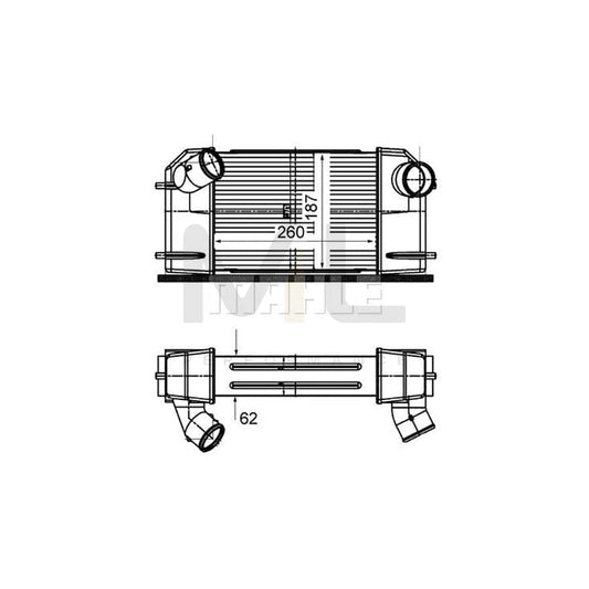 MAHLE ORIGINAL CI 503 000S Intercooler | ML Performance Car Parts