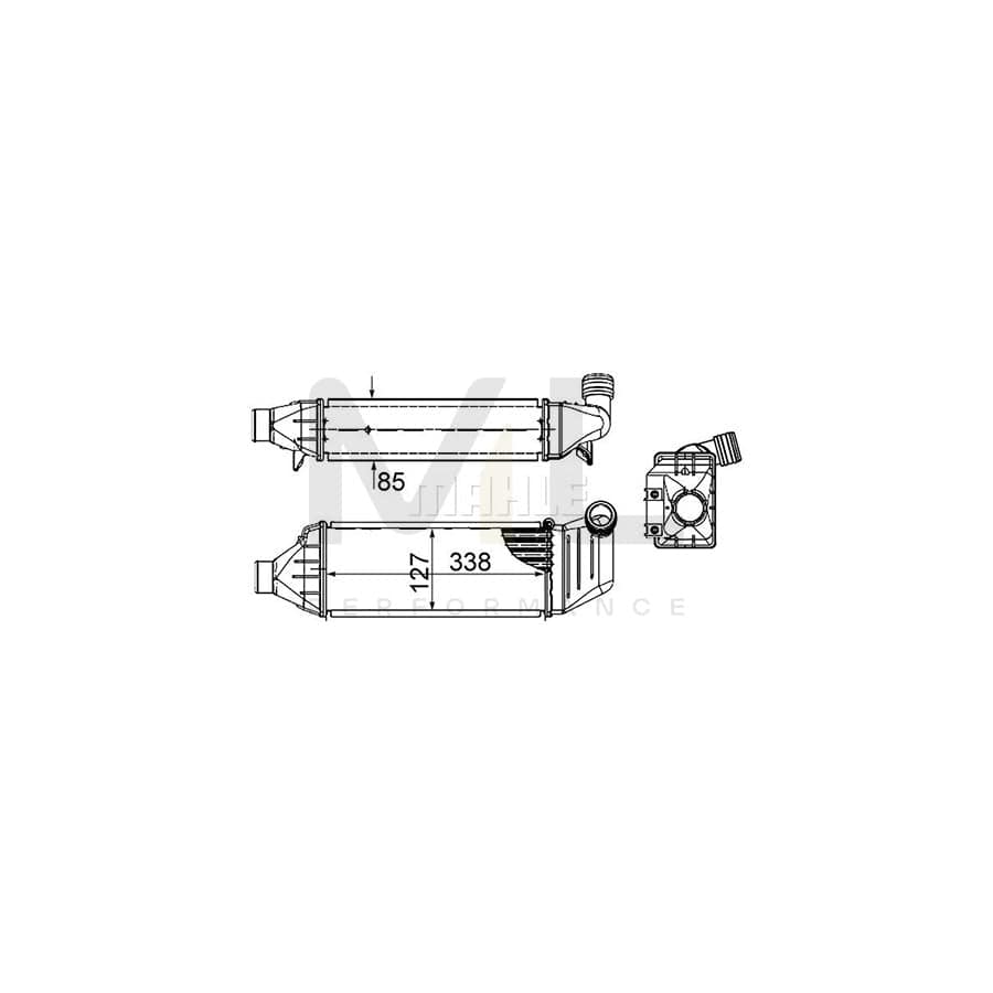 MAHLE ORIGINAL CI 424 000S Intercooler for FORD MONDEO | ML Performance Car Parts