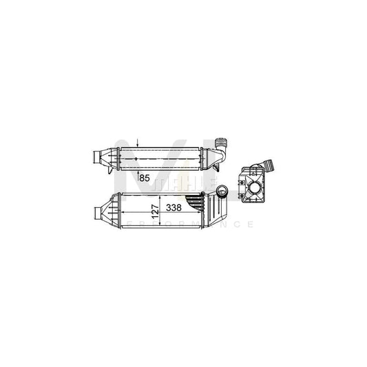 MAHLE ORIGINAL CI 424 000S Intercooler for FORD MONDEO | ML Performance Car Parts