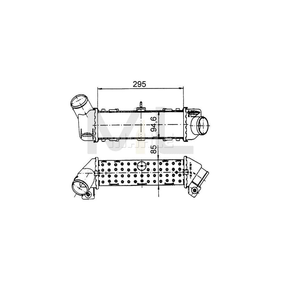 MAHLE ORIGINAL CI 329 000P Intercooler | ML Performance Car Parts